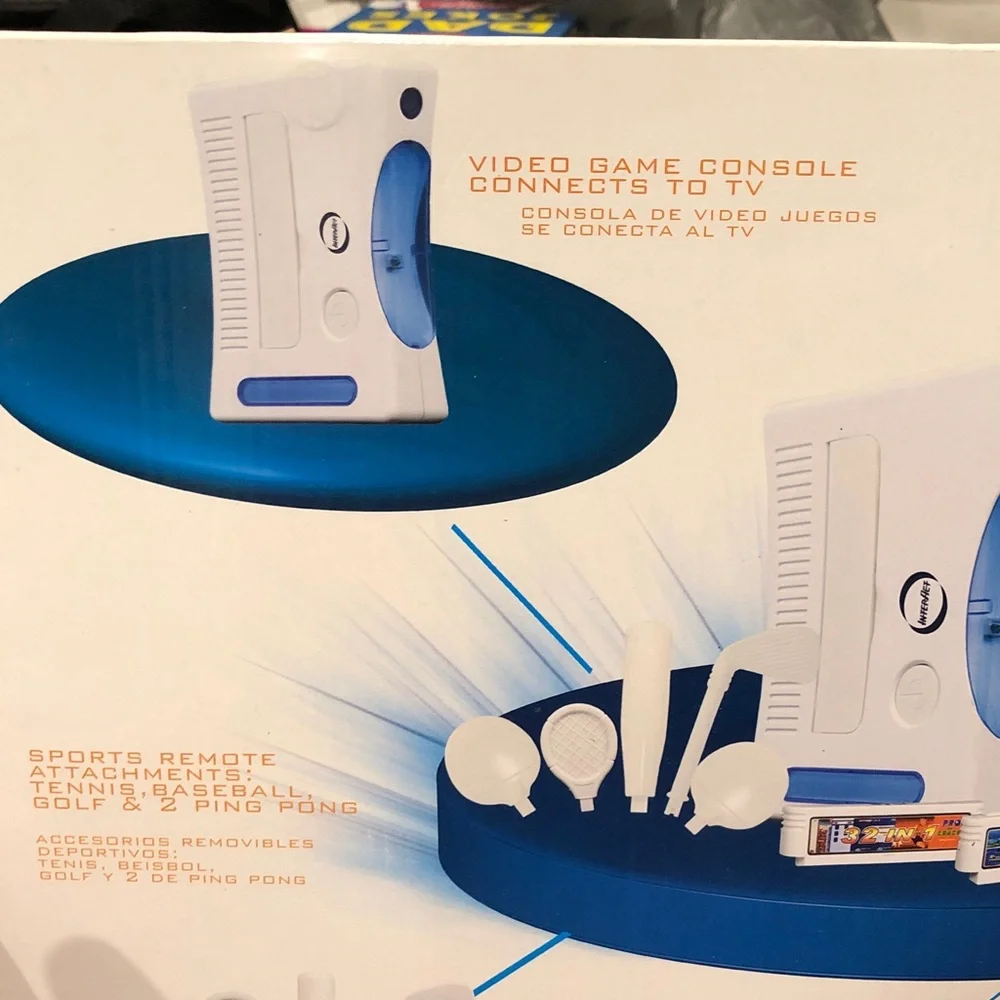 Video Game Console - 8 sports games and 32 Arcade style games
